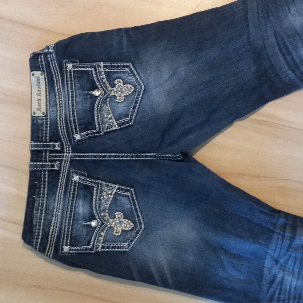 Rock Revival Betty Straight Jeans - Picture 4 of 5